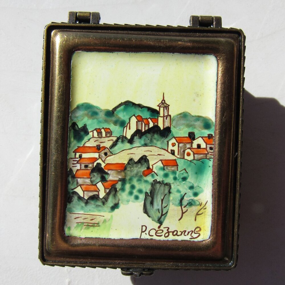 Cezanne Enamel Box by Kelvin Chen
